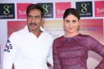 Kareena Kapoor, Ajay Devgan at Singham Returns Promotional Event in Mumbai on 8th Aug 2014